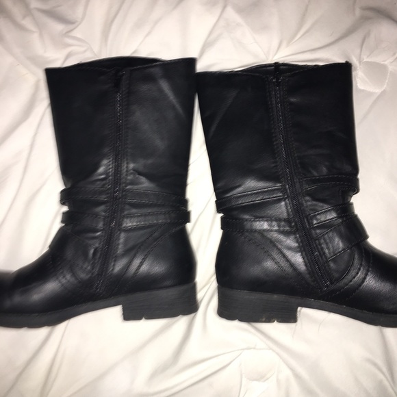 Black studded boots - Picture 3 of 4